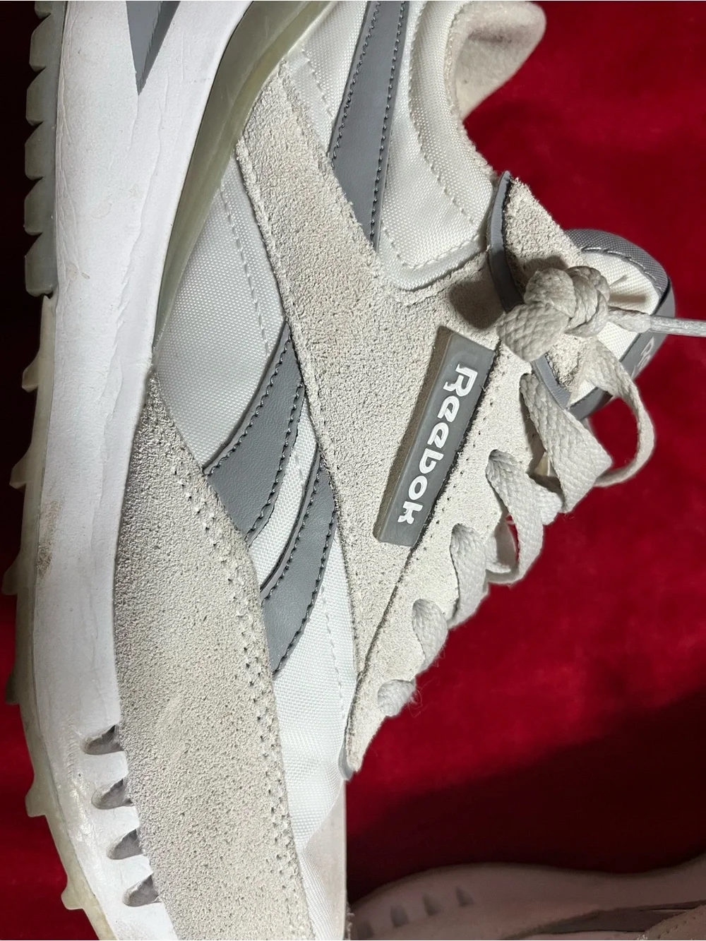 Reebok Women’s Sneakers in White and Gray